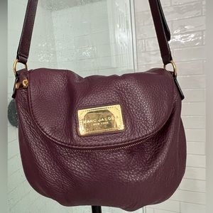 Marc Jacobs Burgundy crossbody bag